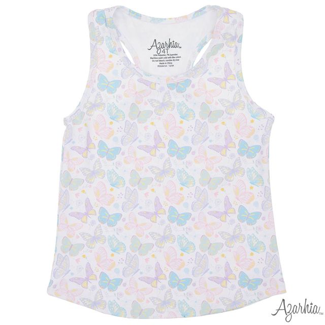 Pretty Butterfly Printed Tank Cover