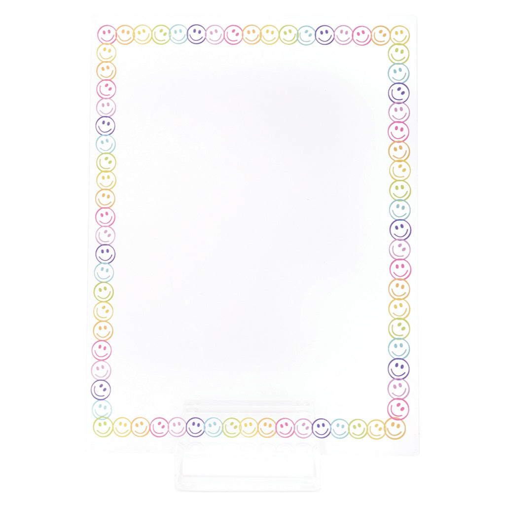 You Make Me Smile Acrylic Message Board Cover