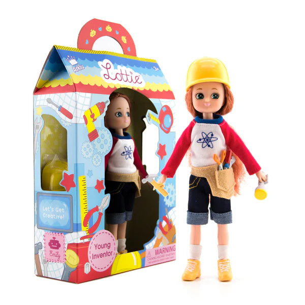 Young Inventor, STEM Doll Cover