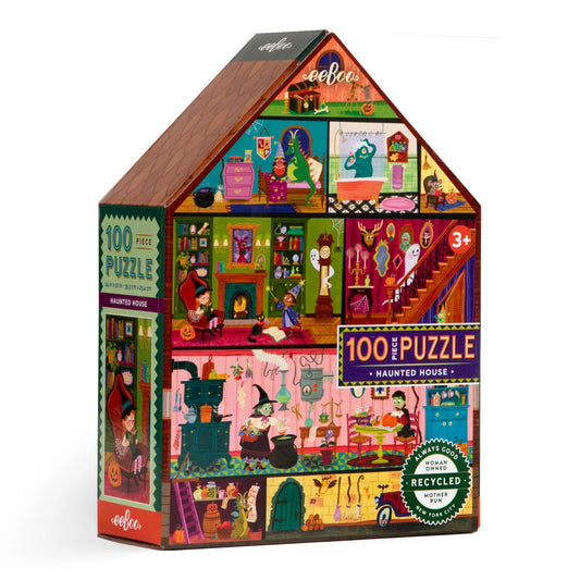 Tomfoolery Toys | Haunted House 100pc Puzzle