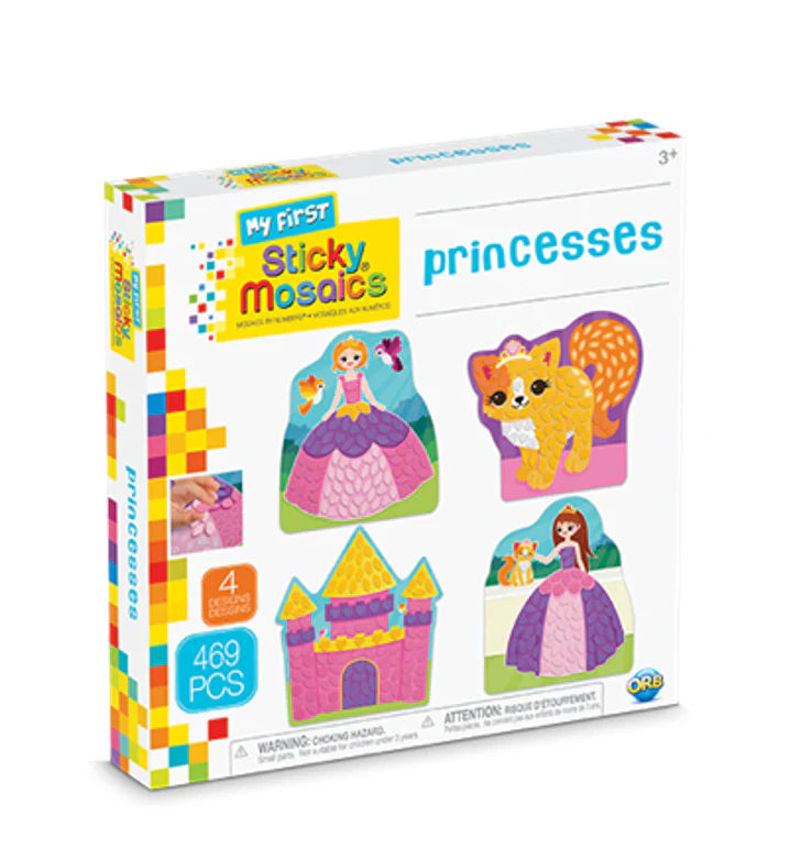 My First Sticky Mosaics Princesses Cover