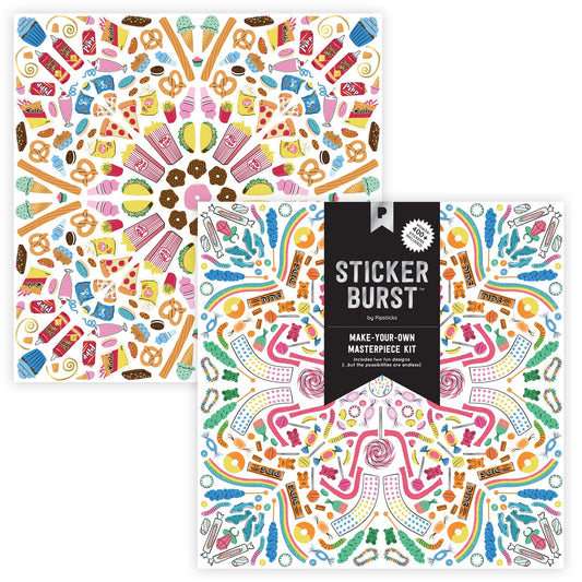 Tomfoolery Toys | Jammin' Junk Food Sticker Burst