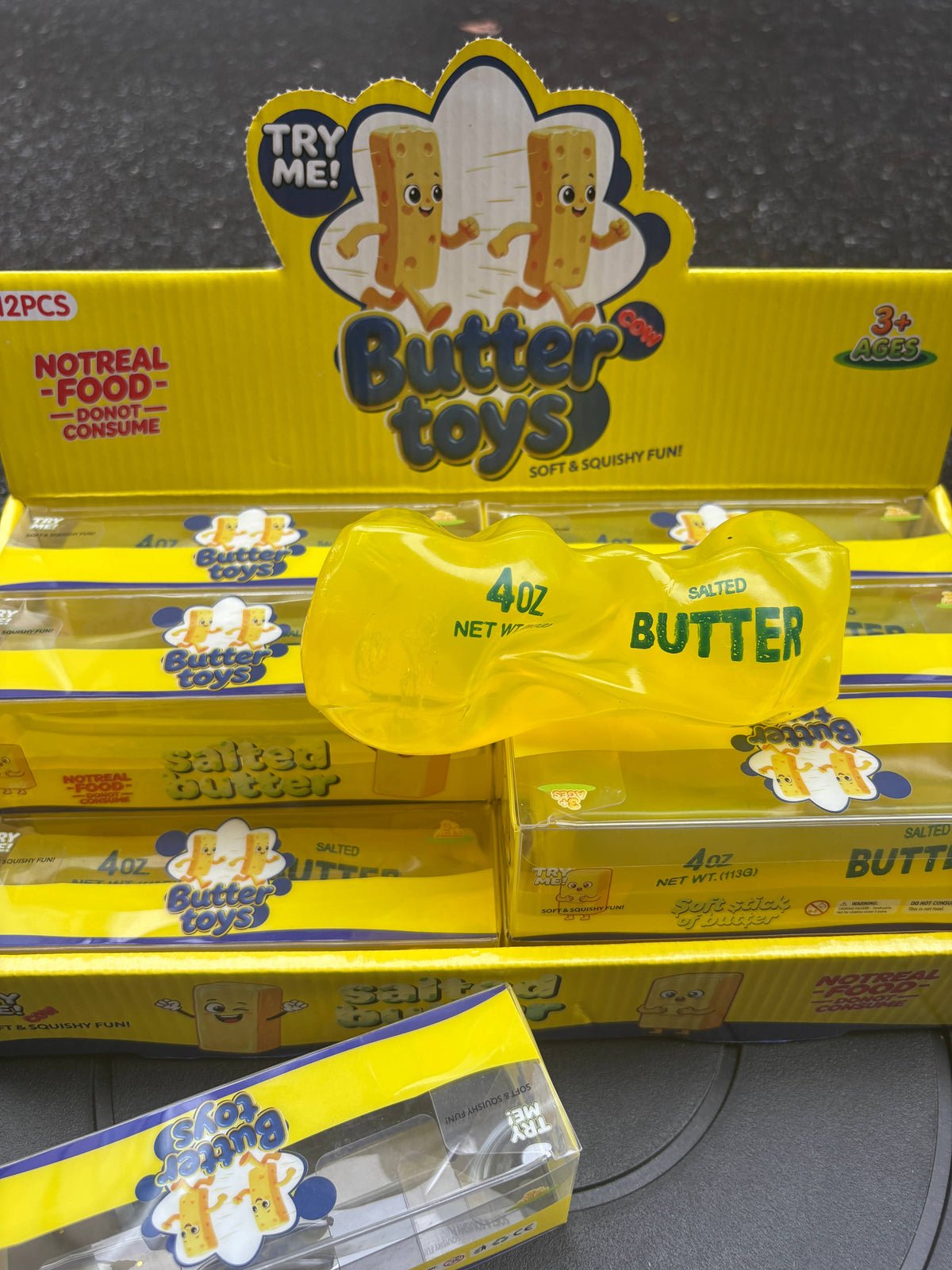 Moldable Salted Butter Stick Squishy Cover