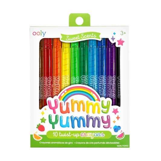 Tomfoolery Toys | Yummy Yummy Twist-Up Crayons