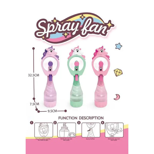 Tomfoolery Toys | Electric Water Misting Fan