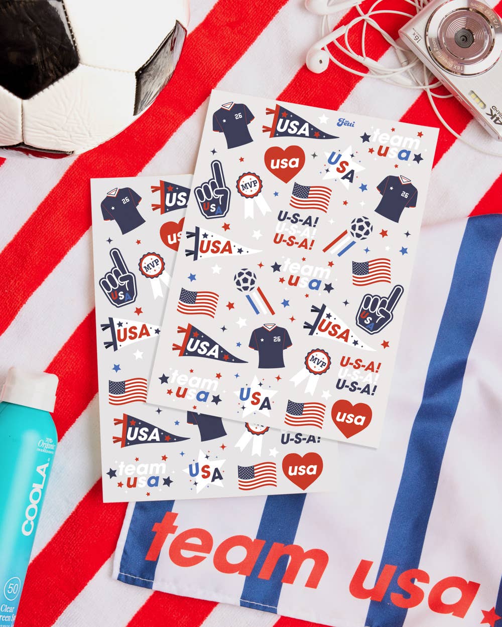 World Cup USA Soccer Tattoos Cover