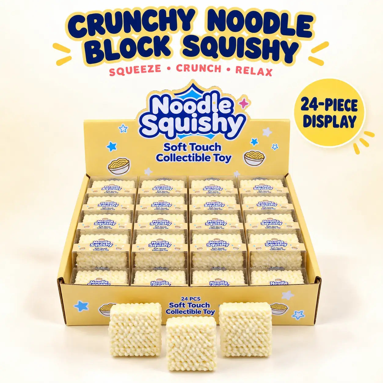 Tomfoolery Toys | Crunchy Instant Noodle Squishy
