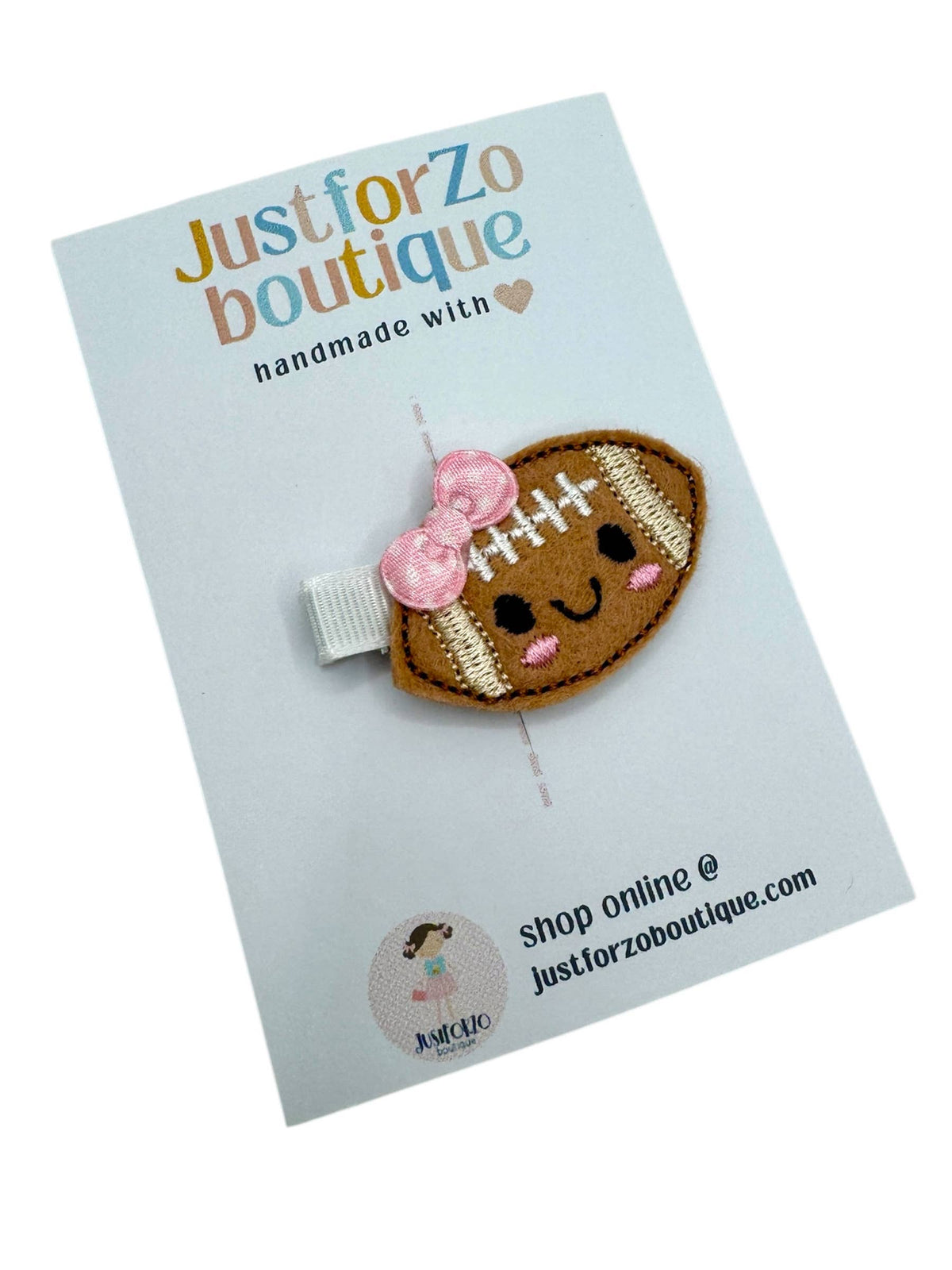 Touchdown Cutie Hair Clips Cover