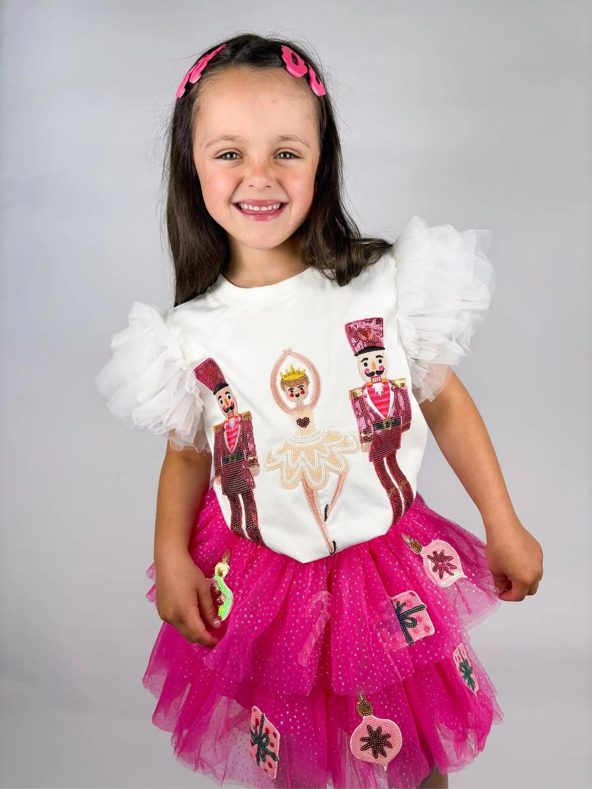 Nutcracker & Ballerina Patched Top Cover