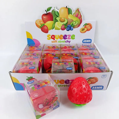 Crunchy Strawberry Block Squishy Preview #12