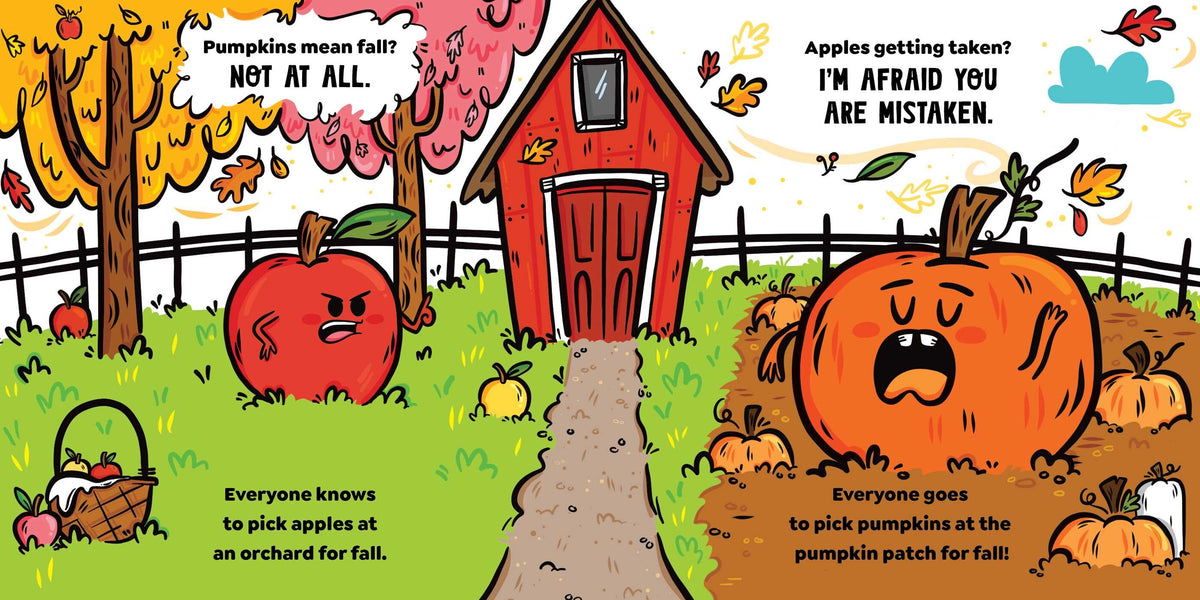 Apple vs. Pumpkin Cover