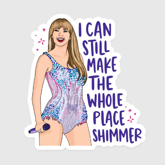 Tomfoolery Toys | Tay Shimmer Sticker