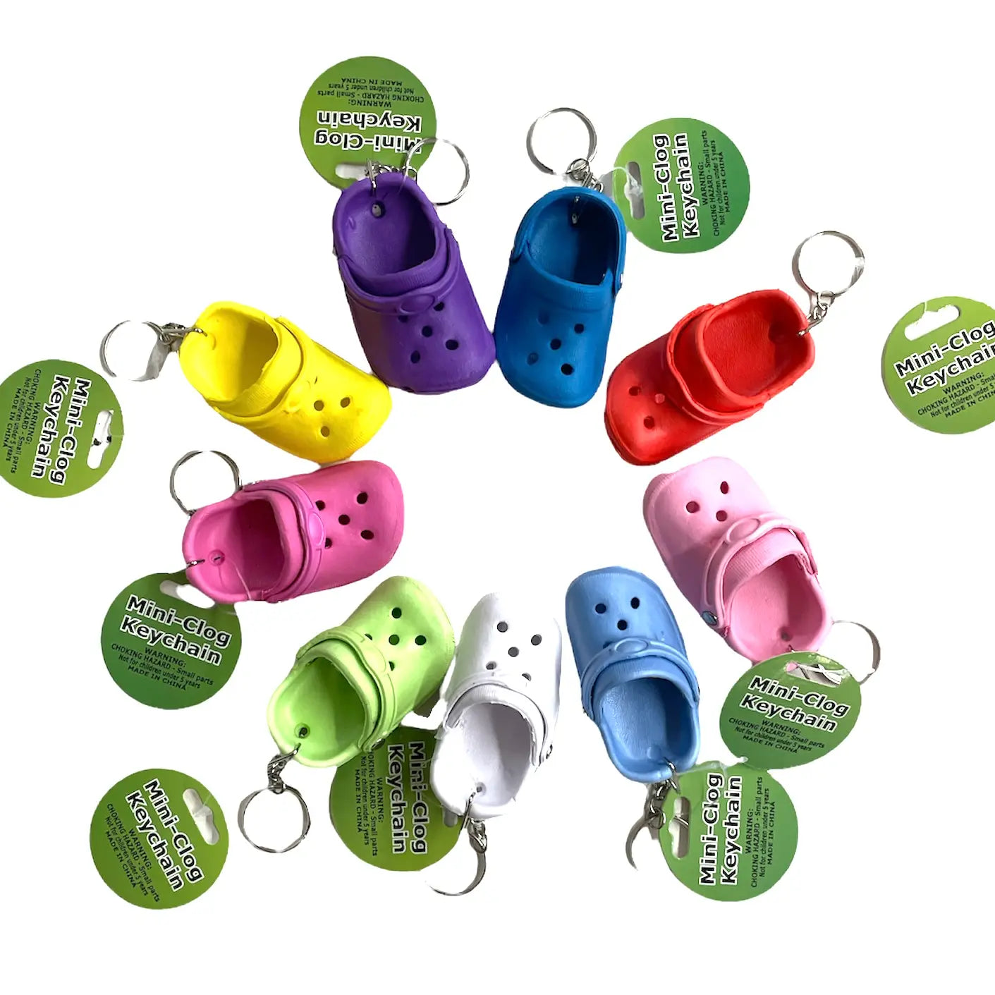 Tomfoolery Toys | Mini Clog Keychain