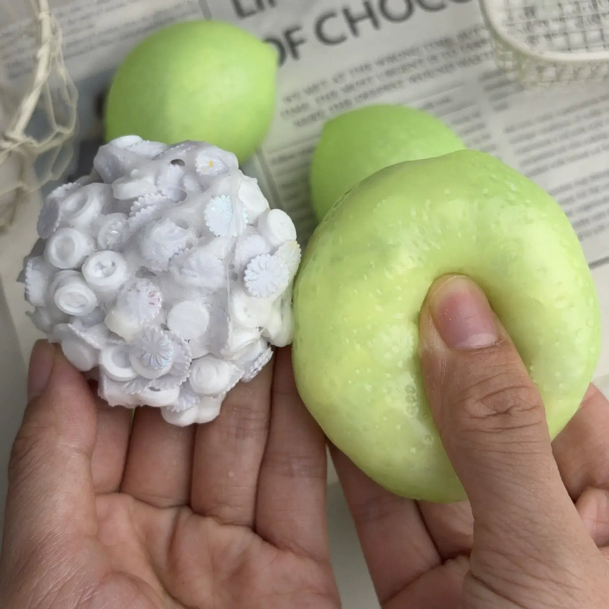 Crunchy Lemon Block Squishy Cover