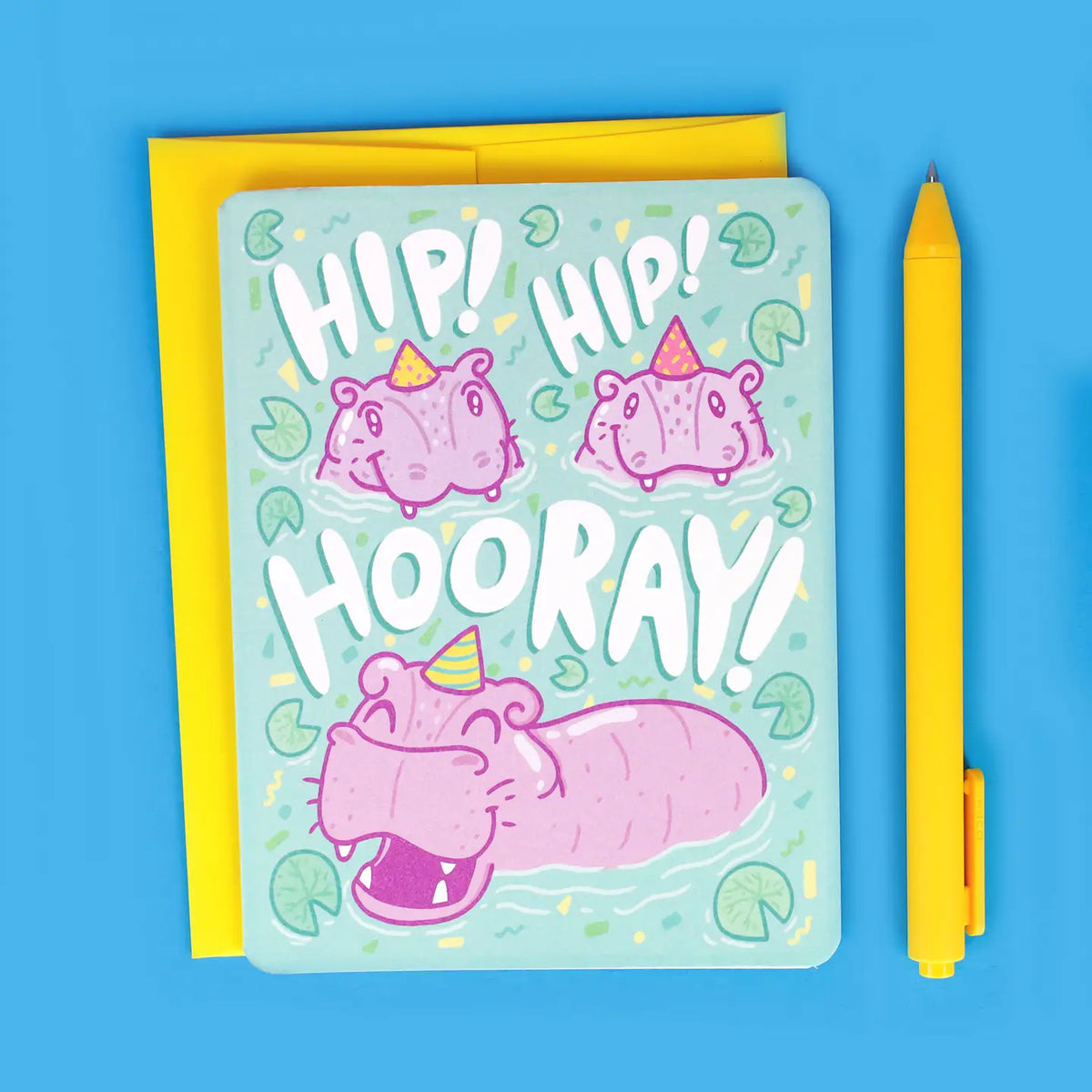 Hip Hip Hooray Card Cover