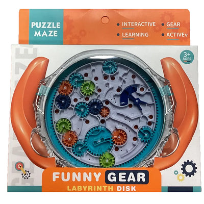 Gear Labyrinth Hand-Held Puzzle Maze Preview #1