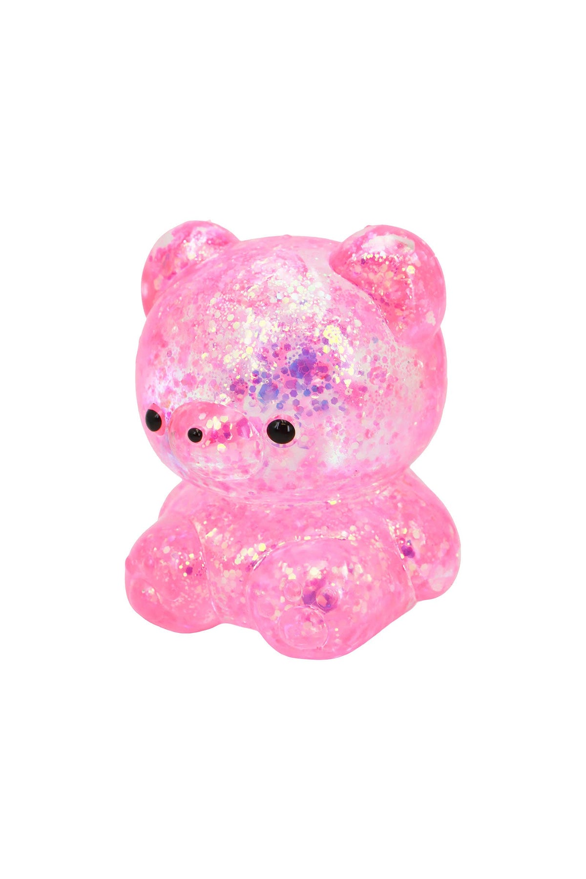 Cute Jelly Bear Glittery Maltose Squishy Cover