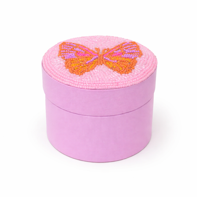 Beaded Butterfly Jewelry Box Preview #4