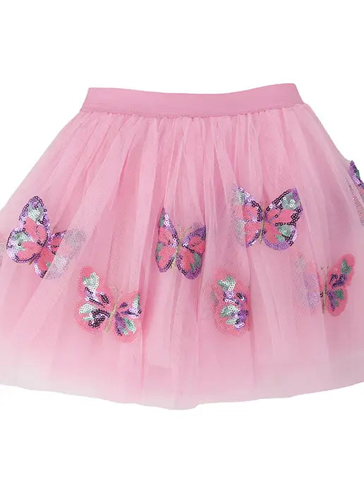 Pink Sequin Butterfly Tutu, Size 2-6 Cover