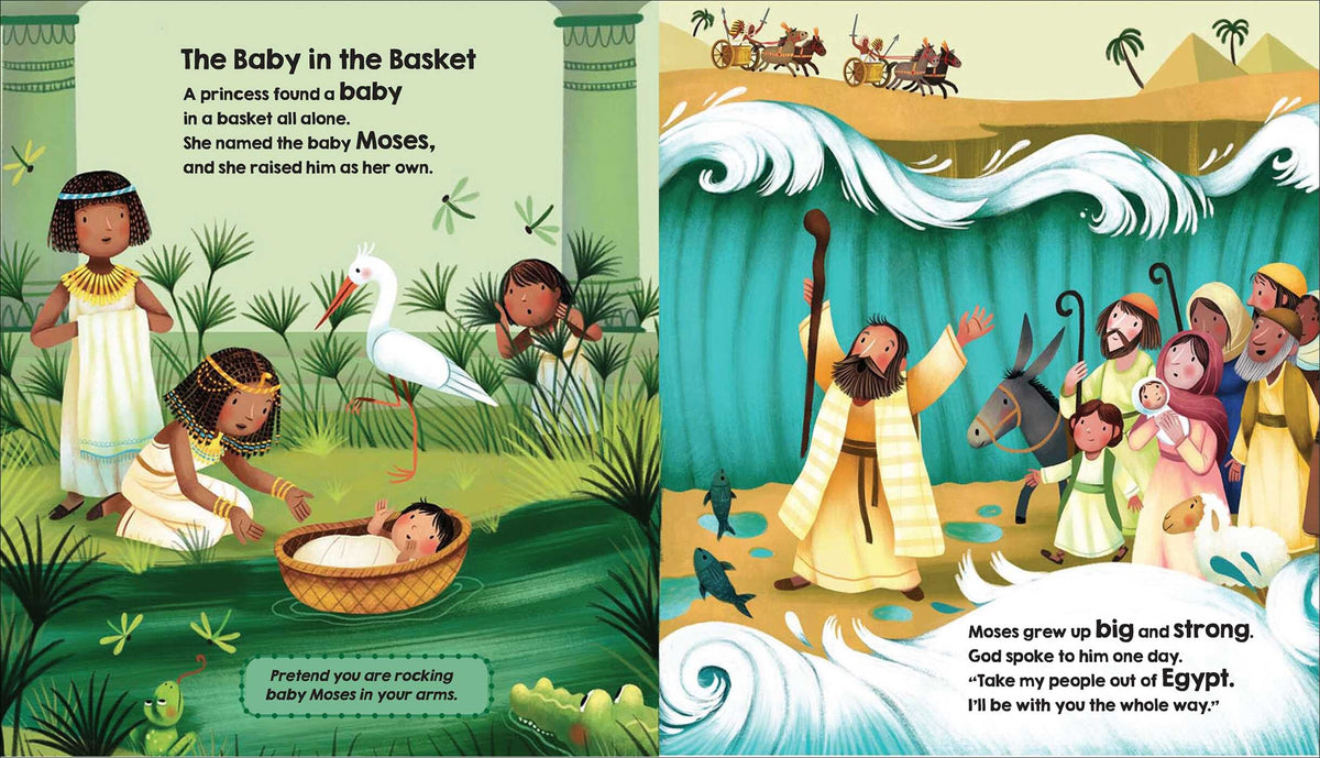 Bible Stories for Little Hands Cover
