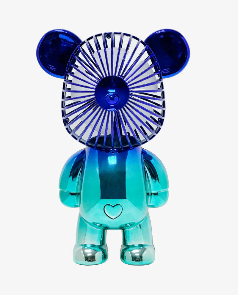 Metallic Blue Big Bear Fan Cover