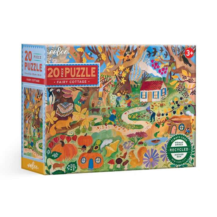 Fairy Cottage 20pc Puzzle Cover