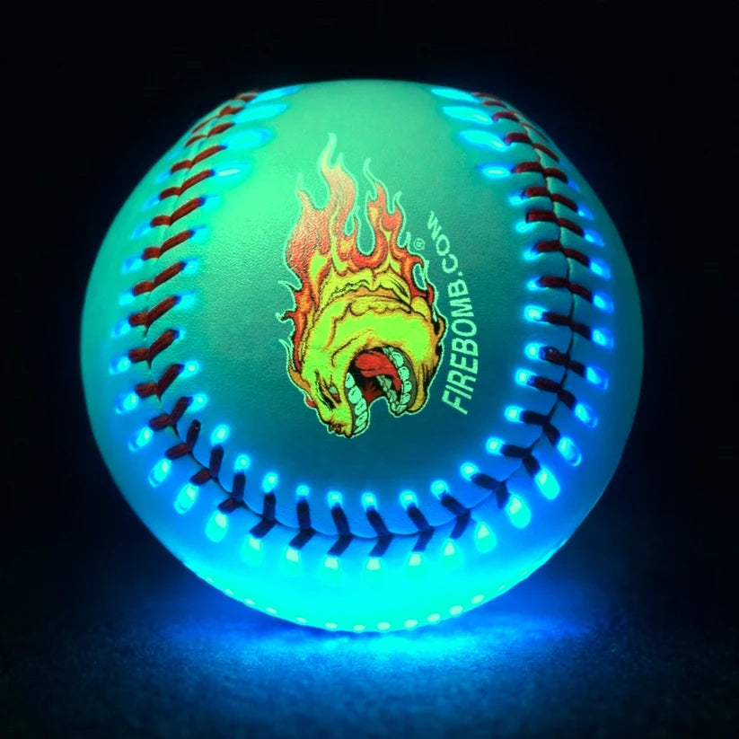 Firebomb Cyan LED Baseball Cover