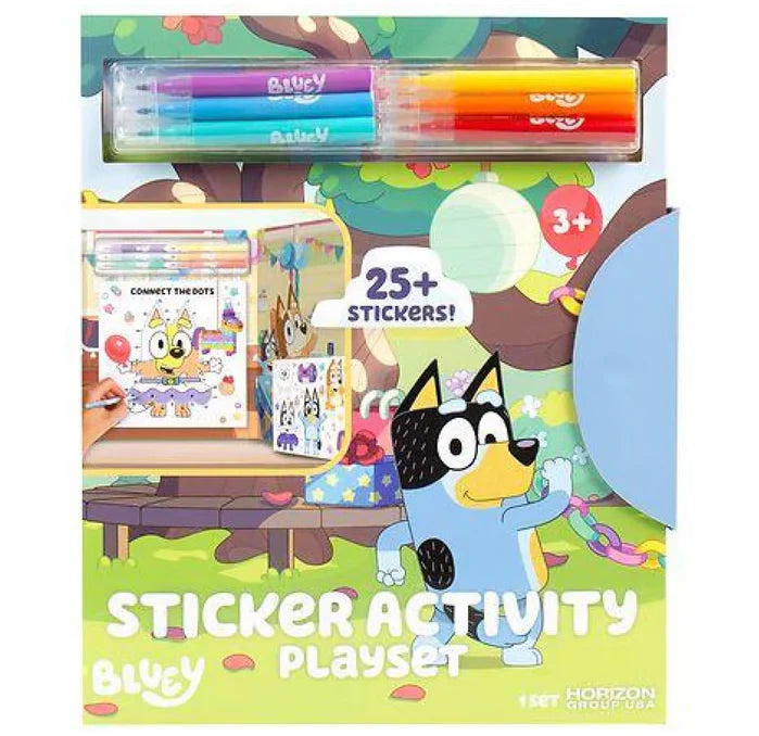 Bluey Sticker & Activity Playset Cover