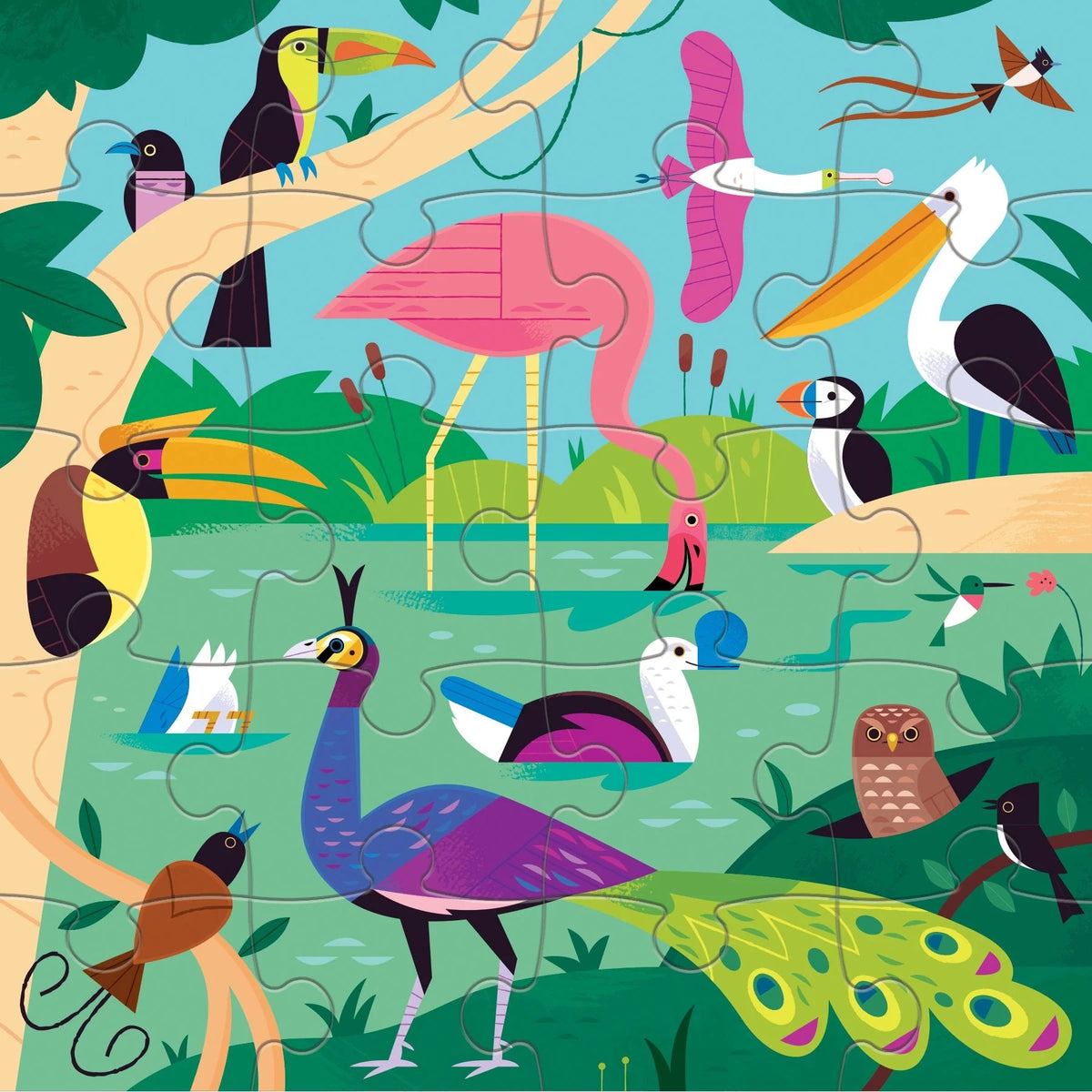 Bugs & Birds Magnetic Puzzles Cover