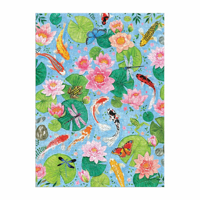 By The Koi Pond 1000pc Puzzle Preview #1