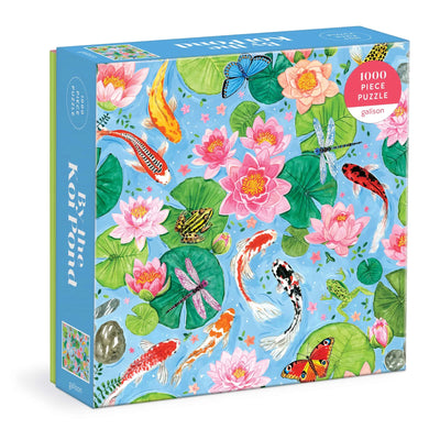 By The Koi Pond 1000pc Puzzle Preview #2