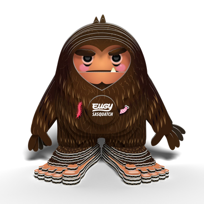 Sasquatch 3D Puzzle Preview #2