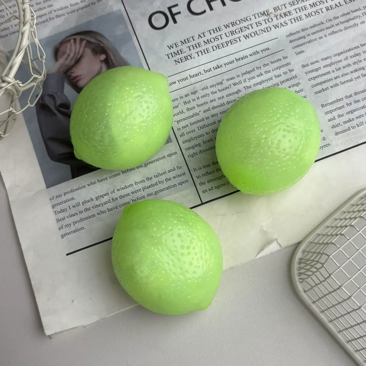 Crunchy Lemon Block Squishy Cover