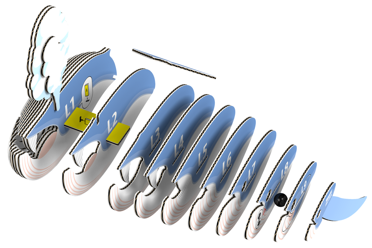 Blue Whale 3D Puzzle Cover