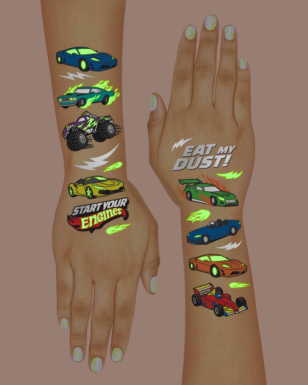 Vroom Vroom Glo Tats Cover
