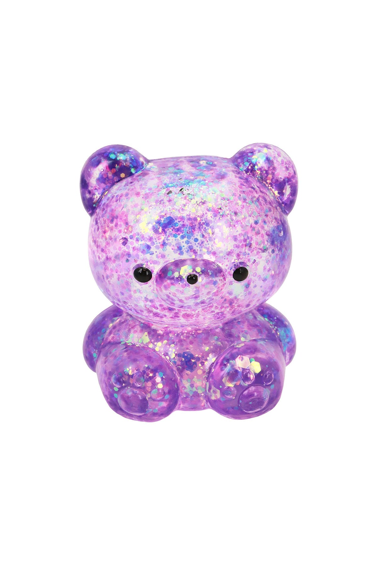 Cute Jelly Bear Glittery Maltose Squishy Cover