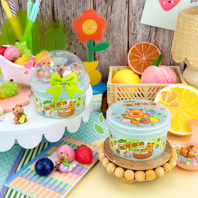 Capybara Fruit Spa Slime Preview #2