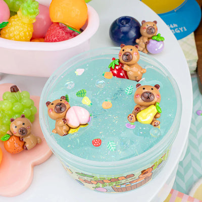 Capybara Fruit Spa Slime Preview #3