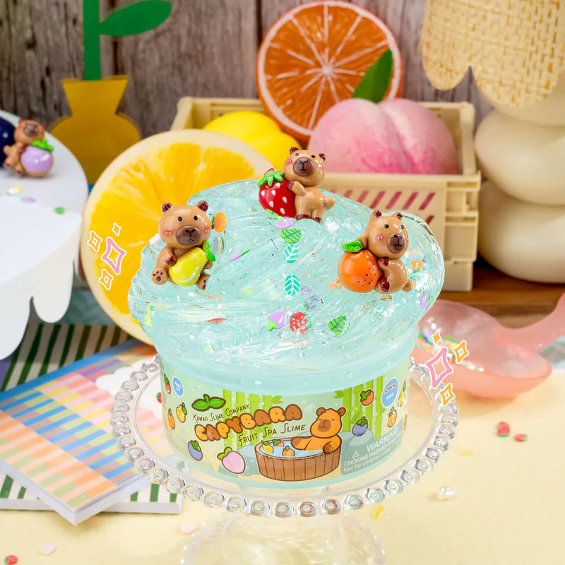 Capybara Fruit Spa Slime Cover