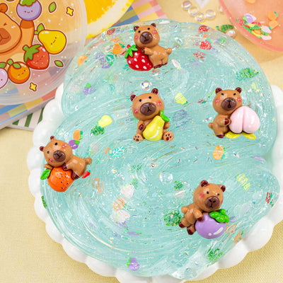 Capybara Fruit Spa Slime Preview #6