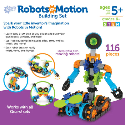 Gears! Gears! Gears! Robots in Motion Preview #4
