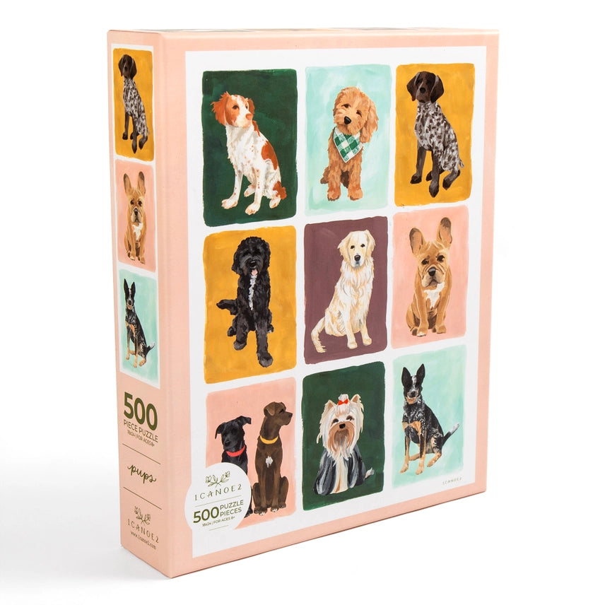 Furry Friends Dogs Grid Puzzle Cover