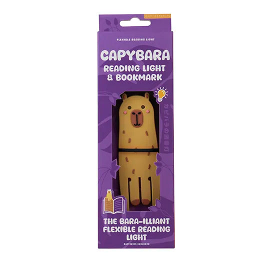 Capybara Reading Light & Bookmark Cover