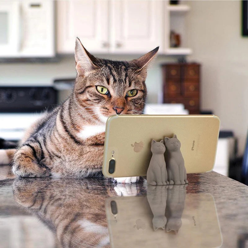 Cat Phone Stand Cover