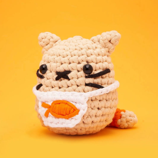 Tomfoolery Toys | Nico the Cat Beginner Crochet Kit