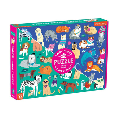 Cats & Dogs Double-sided Puzzle Preview #1