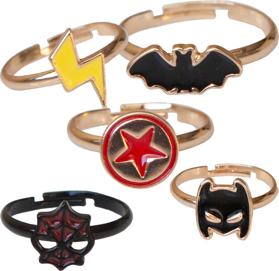 Superhero Rings Cover