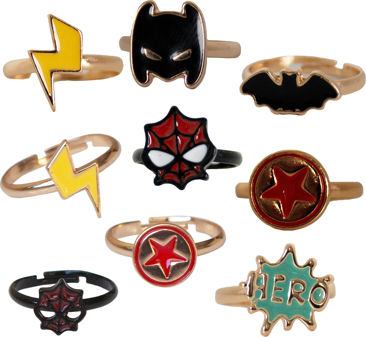 Superhero Rings Cover