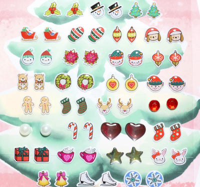 Holiday Sticker Earrings Set Preview #2
