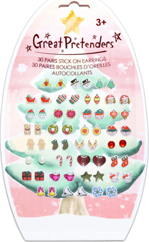 Tomfoolery Toys | Holiday Sticker Earrings Set